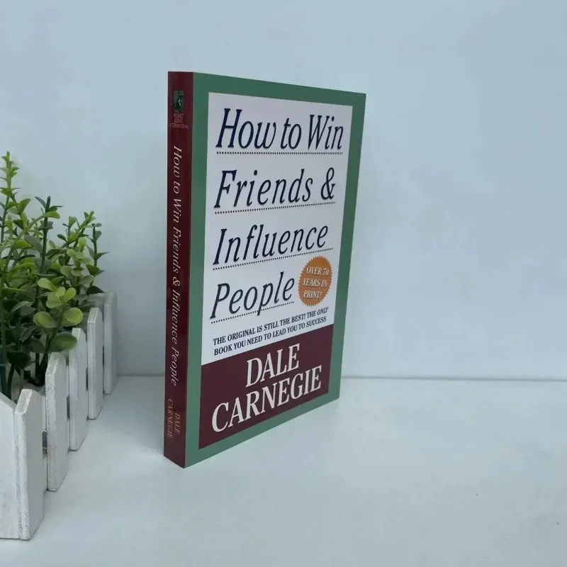 

How To Win Friends & Influence People By Dale Carnegie Interpersonal Communication Skill Reading Book for Adult