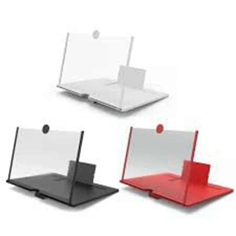 10 Inch 3D Screen Amplifier,Portable Eye Protection HD Video Stand Bracket For Travel