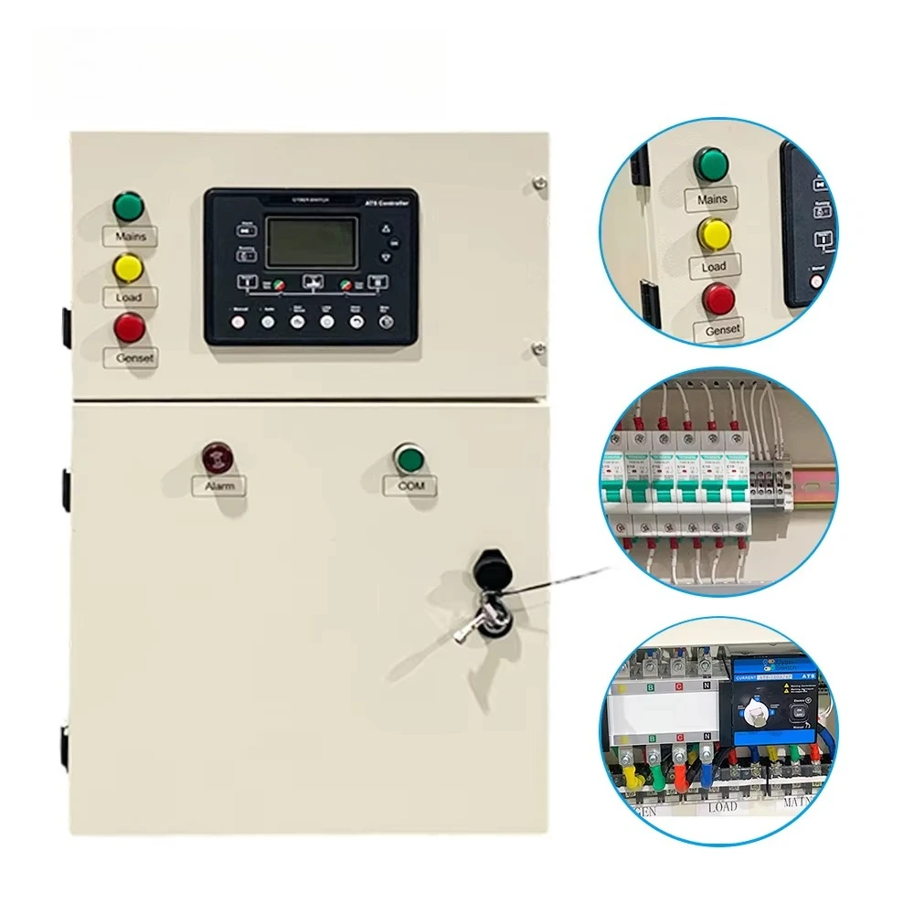 Customized  ATS Box 160A  Control Box   Generator Electric Control Cabinet Panel Generator Parts & Accessories OEM/ODM