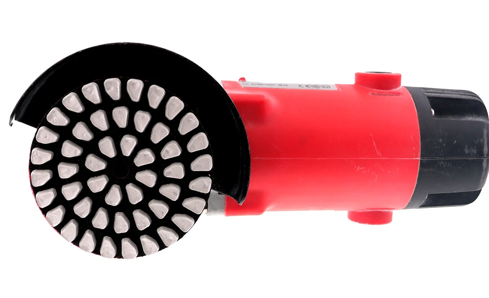7 Stück 4-Zoll-Trockenpolierscheiben für Betonböden, 6 mm, super scharfe Schleifscheiben für Granit, Marmor und Betonböden. – Detail 10