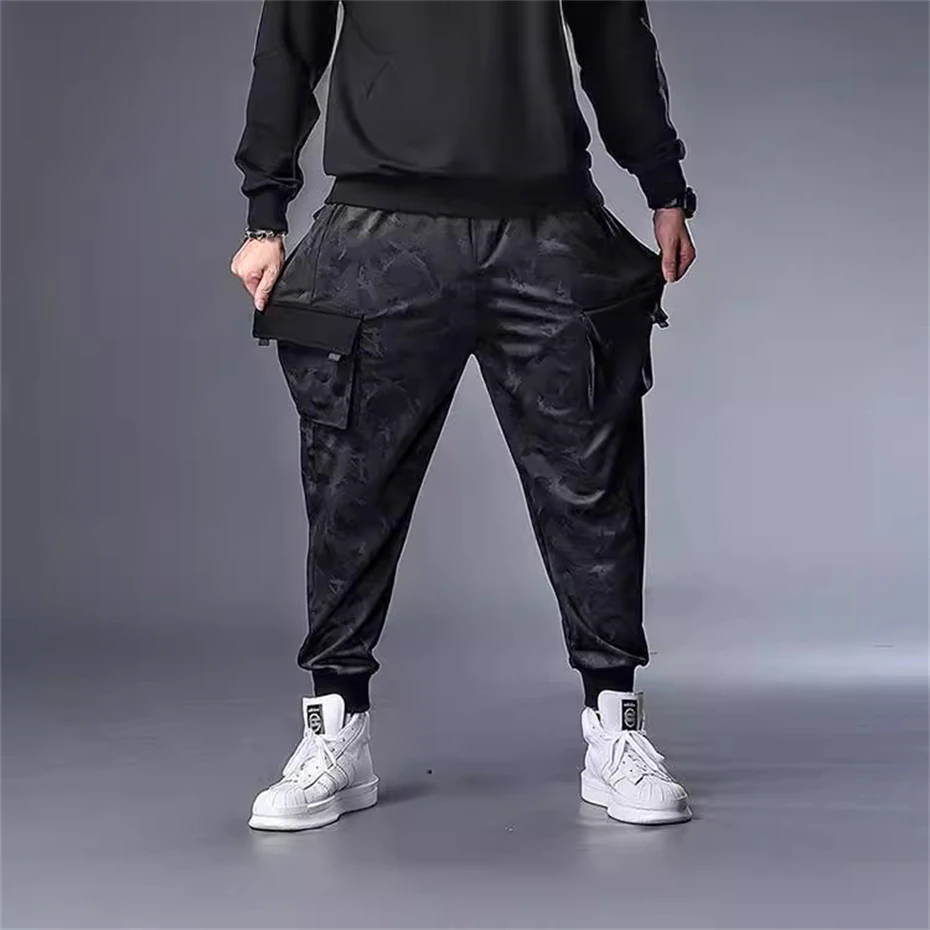 Camouflage Jogger Pants Men Plus Size 7XL Fashion Casual Camo Track Pants Elastic Waist Trousers Male Big Size 7XL