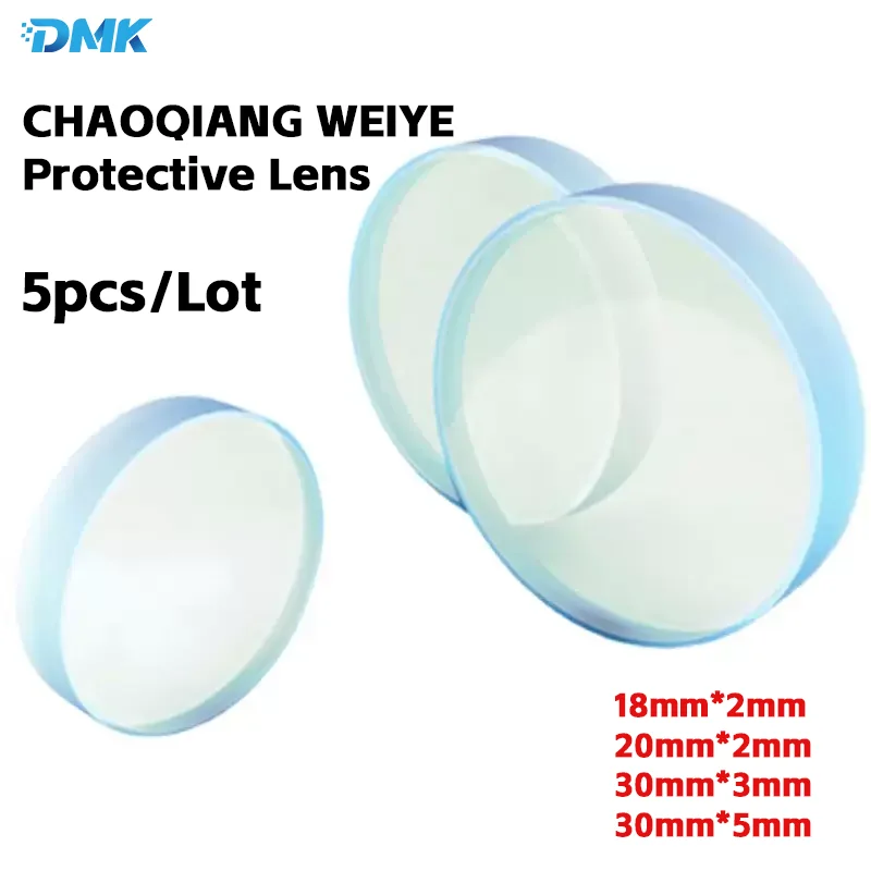 5pcs/Lot CHAOQIANG WEIYE Protective Lens SUP Series 18*2 30*5Fused Silica Glass Lenses Sealing Ring Element Compress Ring Gasket