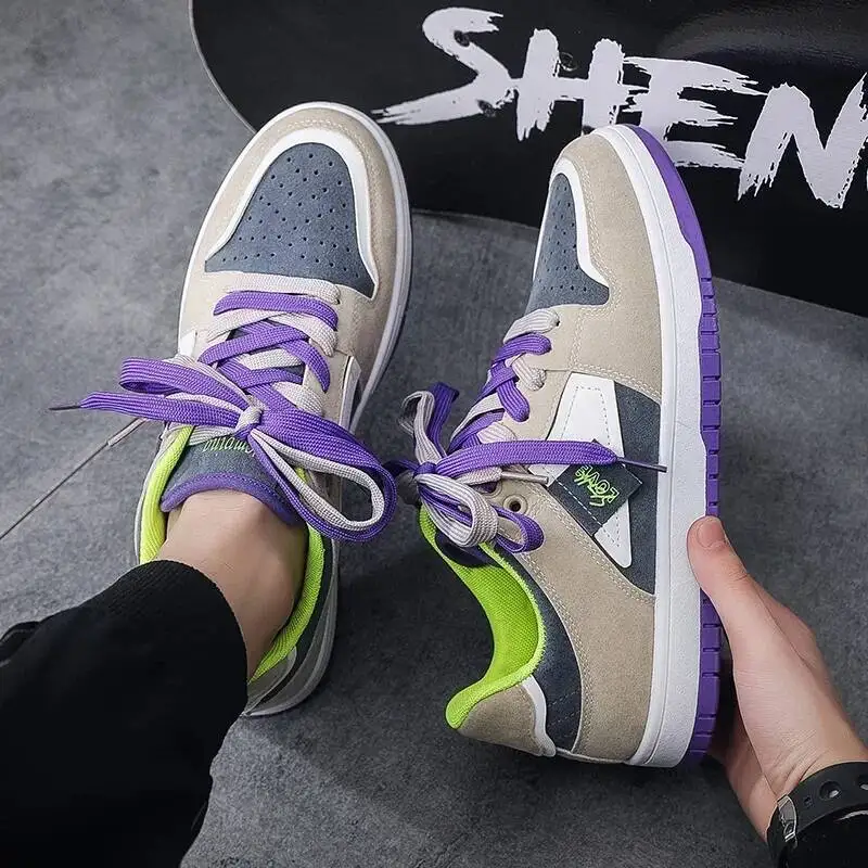 

Мужская обувь, весенняя повседневная спортивная обувь, мужские модные кроссовки, маленькие белые туфли, удобные трендовые туфли для скейтбординга Tenis Masculino