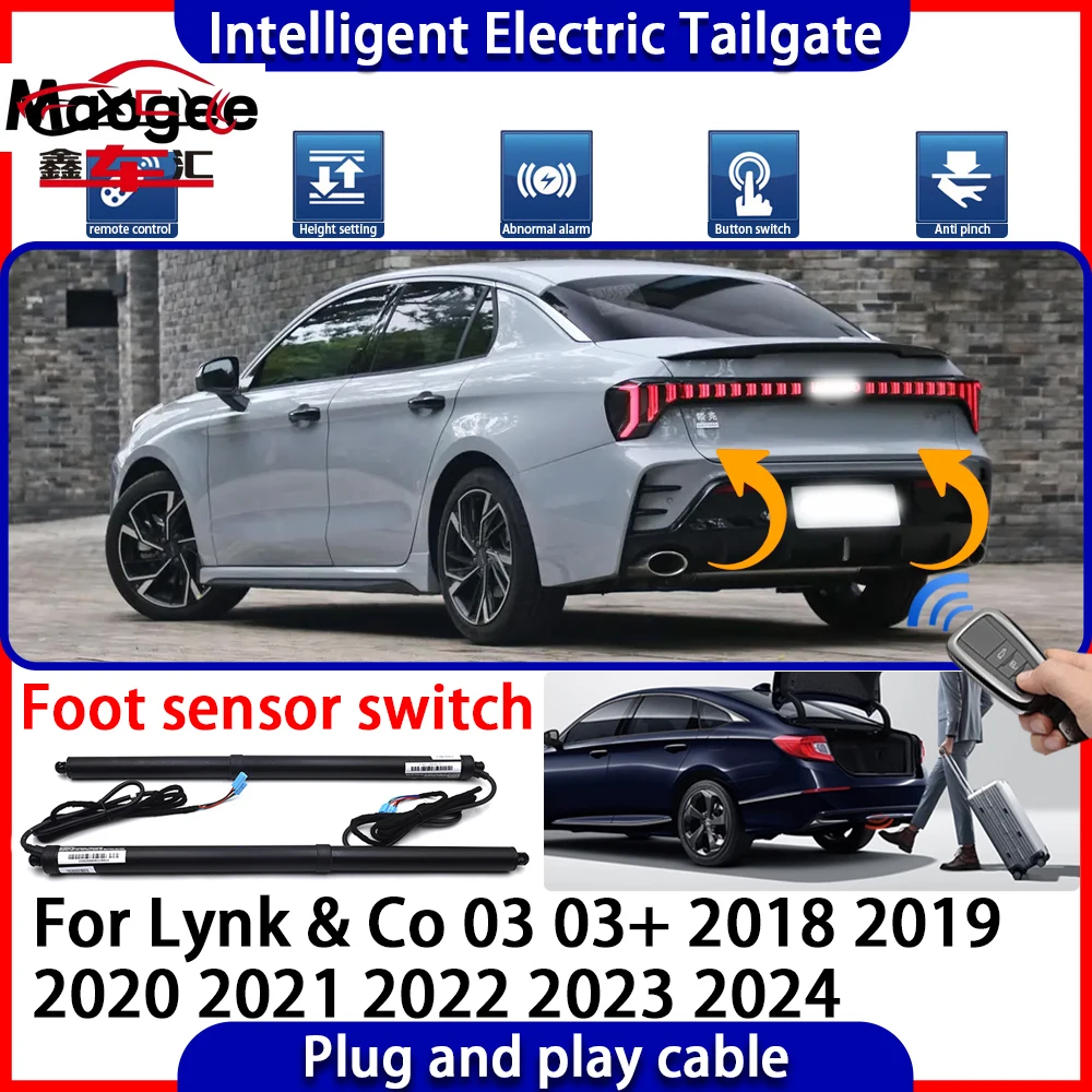 

Automatic Lifting kit Trunk Intelligent Electric Tail Gate Lift Tailgate for Lynk & Co 03 03+ 2018 2019 2020 2021 2022 2023 2024