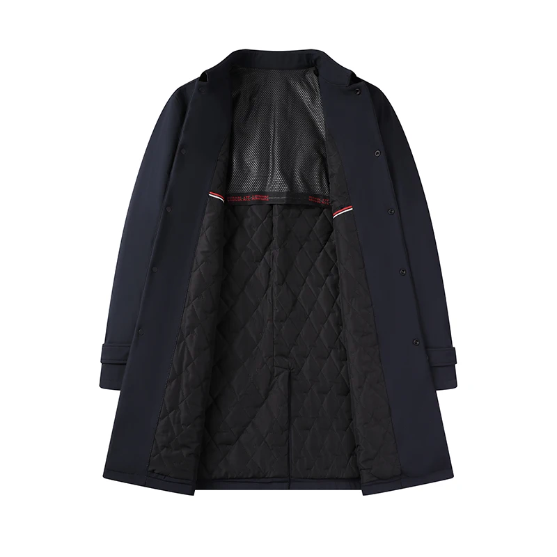 2025年秋 メンズ 高品質 ビジネス トレンチコート シングルブレスト トレンチコート メンズ ロング カジュアル ウィンドブレーカー 高品質 ジャケット