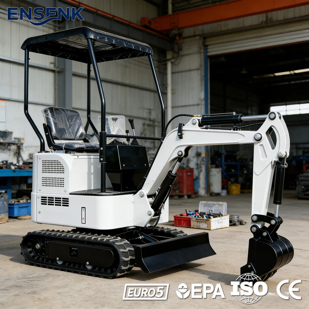 

Прямые поставки с завода: Мини-экскаватор 1.0 тонны с гидравлической системой, строительный экскаватор-погрузчик для домашнего сада и проектов Giardino