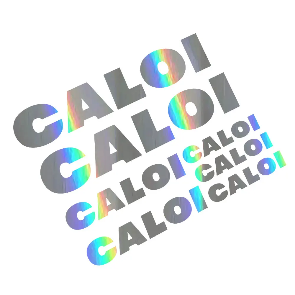 Kit de Adesivos para Quadro de Bicicleta Caloi - Decalques para Ciclismo
