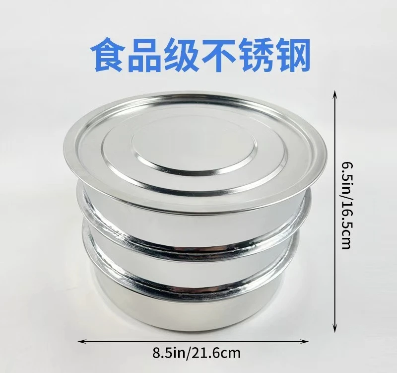 새싹 재배 키트, 스테인리스 스틸 씨앗 발아 키트, 적층형 2단 메쉬 발아 트레이