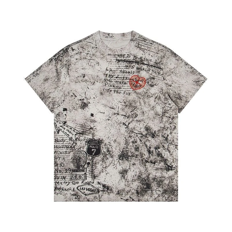 2026 Kpop Arirang World Tour Hip Hop R&B Fan BTS America Retro Y2K Trendy Casual Street Style Oversized T Shirt Family Matching