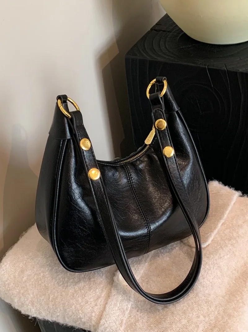 

Сумка премиум-класса, женская новая модная сумка через плечо подмышками, сумка-мессенджер в стиле ретро