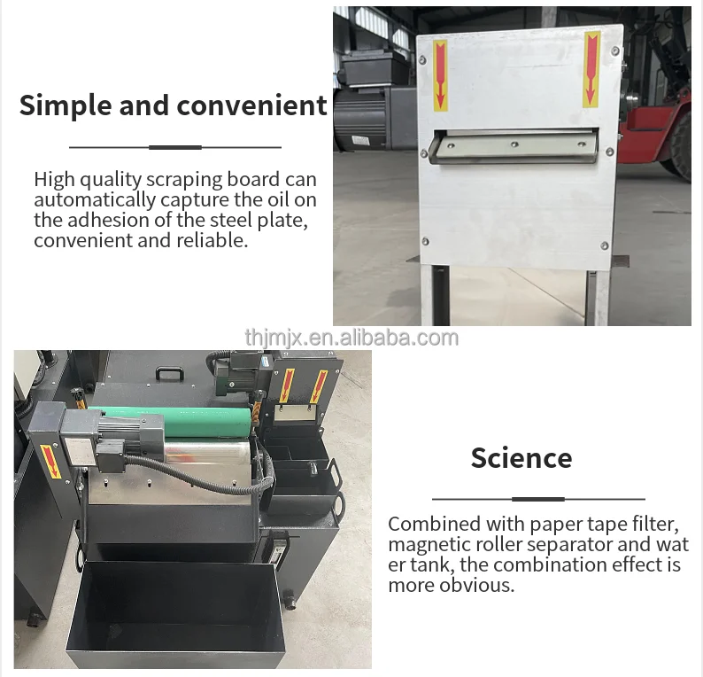 DeTianHai Automatische Rope Mop Oil Skimmer en Grease Trap