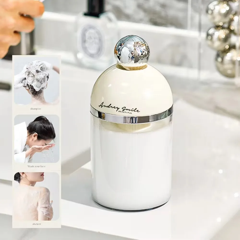 Large Capacity Automatic Foaming Maker Waterproof Soap Pump Foam Dispenser Electric Aerator Mini Facial Cleaner Soap Dispenser