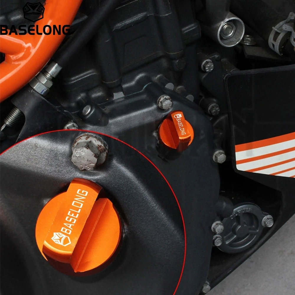 

For KTM DUKE125 DUKE200 2012 DUKE 390 2013-2019 2020 Motorcycle Engine Magnetic Oil Drain Plug CNC Aluminum Duke 250 2017 2018