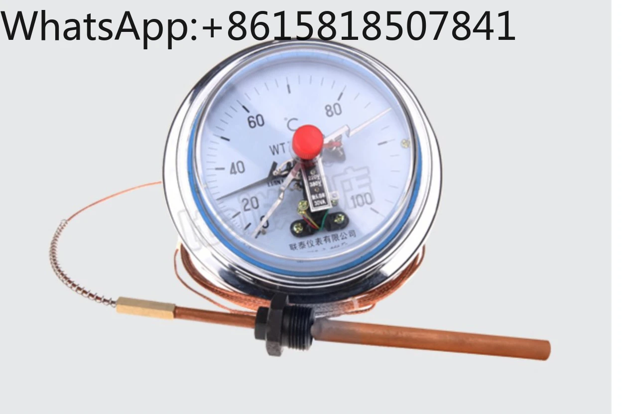 Instrument: Axial edged electric contact pressure thermometer WTZ/WTQ-288ZT industrial oil measurement water temperature