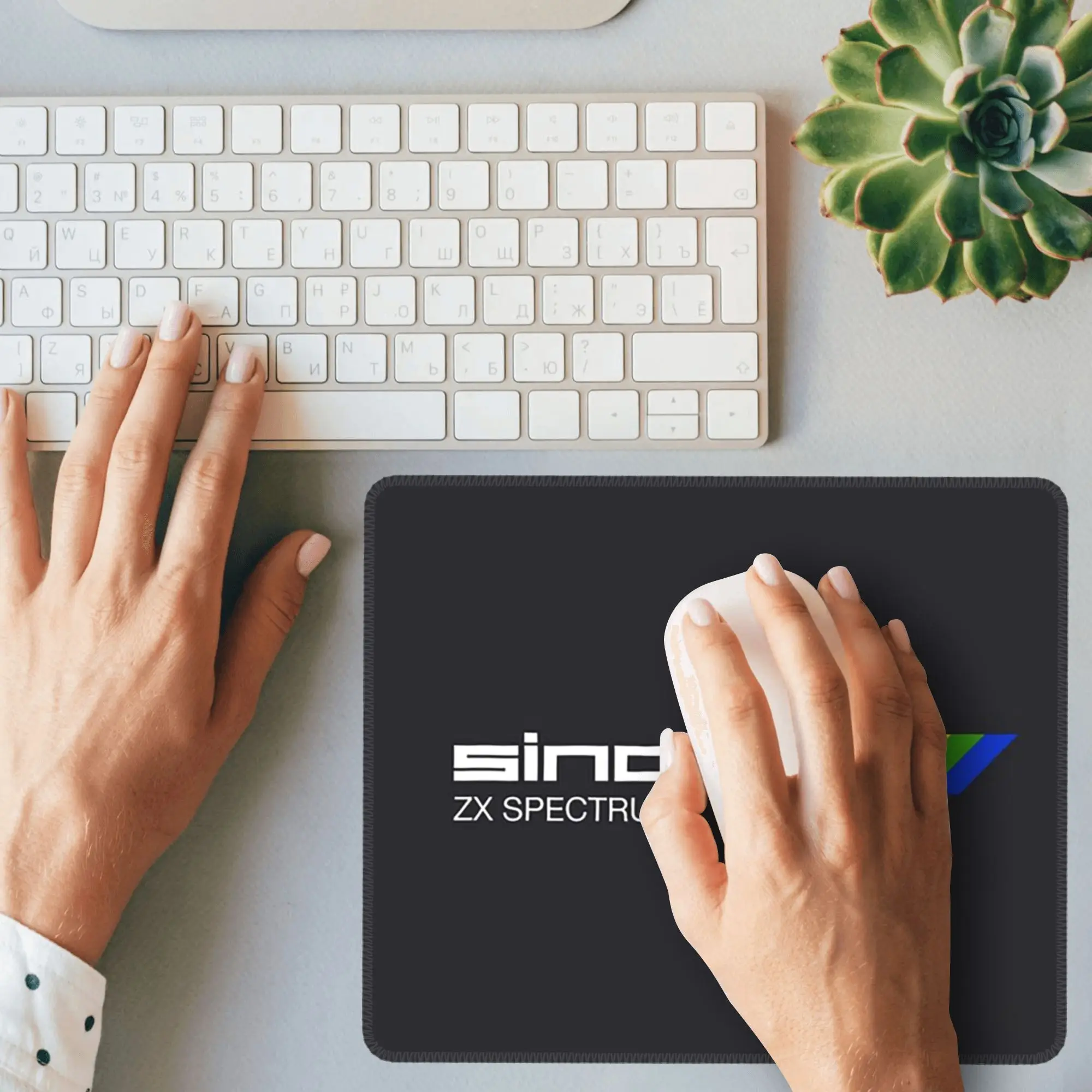Spectrum zx Mouse Pad Computer Keyboard Mouse Mat Gaming PC Laptop Desk Mat Office Accessories Table Mats