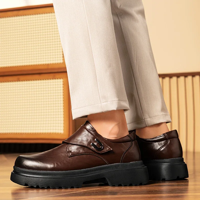 

Casual Shoes, Anti Slip, Wear-resistant, Lightweight, Multifunctional Men's Shoes, All Season Outdoor Leather Shoes