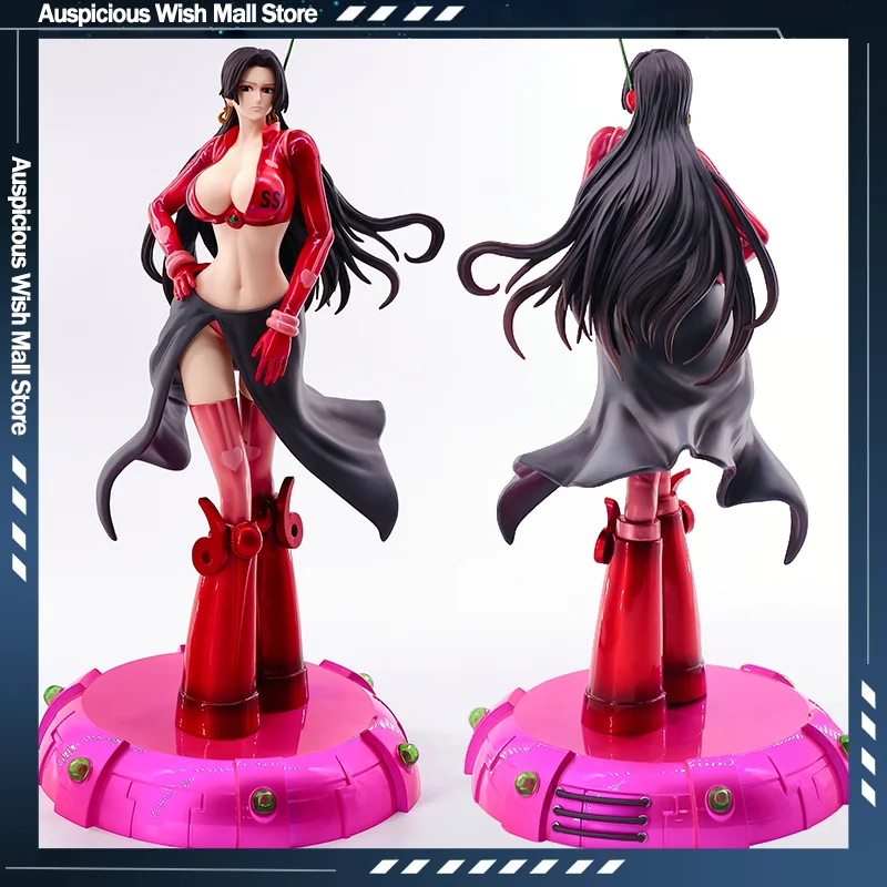 Jt Statue One Piece 34cm/13,39 Zoll Actionfigur - Boa Hancock Battle GK PVC Anime-Spielzeug Sammlerstück Modell Deko-Geschenk