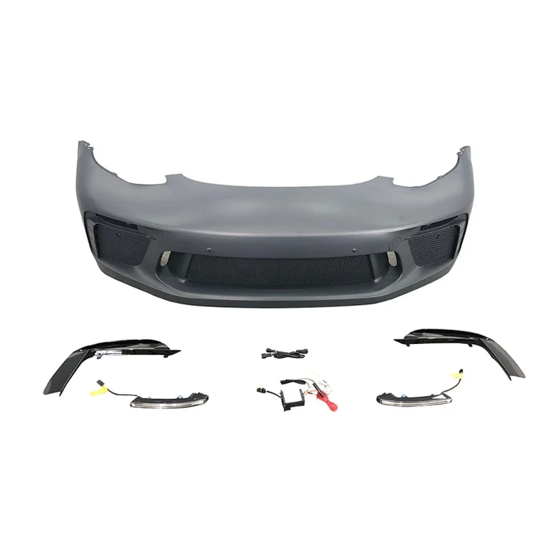 Factory-direct Car Bumpers PP Front Bumper With LED For Tesla Model 3 Auto Facelift