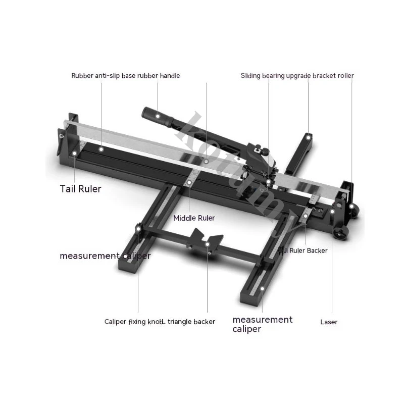 1200mm Manual Ceramic Tile Cutting Machine High Precision Marble Floor Tile Cutting Machine Ceramic Tile Push Knife Cutter