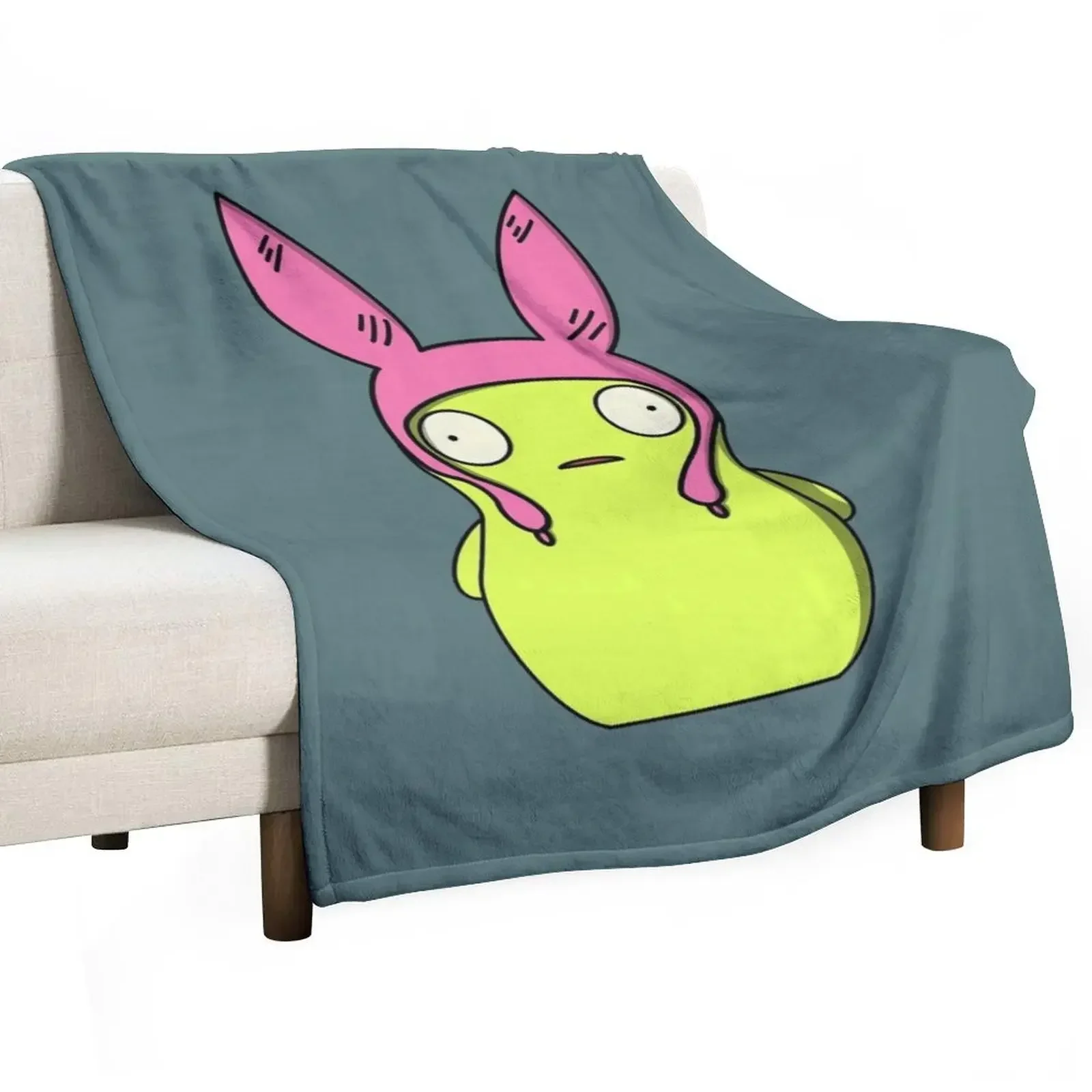 Kuchi Kopi Louise Edition Throw Blanket Decorative Sofa Sofa Soft Plaid Blankets