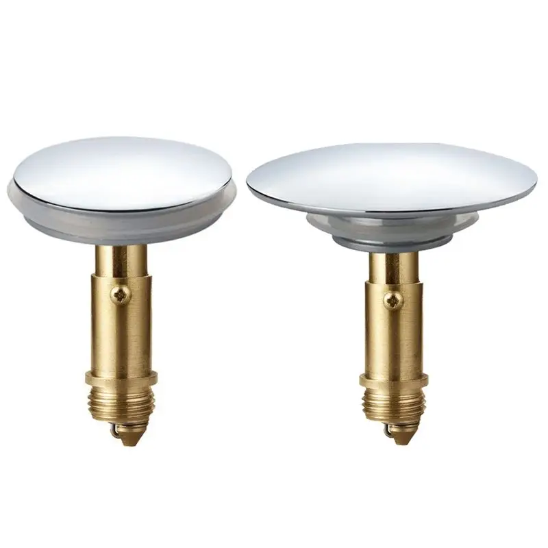 

B03C-Wash Basin Bounce Drainage Filter Pure Copper Bounce Cover Up And Down Press Type Drain Device Filter