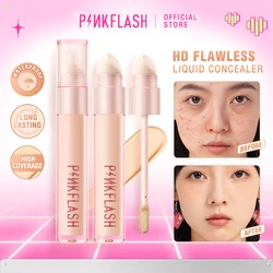 PINKFLASH Flawless Liquid Concealer Pen Waterproof Full Coverage Breathable Matte Liquid Face Foundation Makeup Women Cosmetics