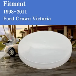 Dome Light Cover Lens 77-570 for 1998-2011 Ford Crown Victoria White Circular Plastic Police Interceptor