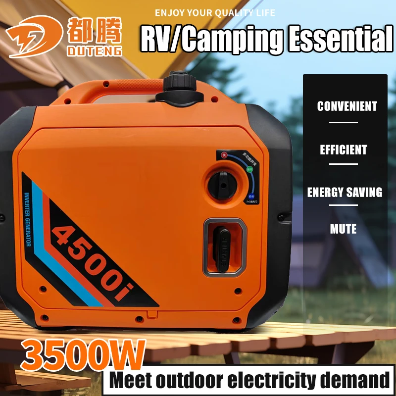 

Бесшумный инверторный генератор мощностью 3500 Вт, лучший генератор для кемпинга и автодомов, рекомендуемый для использования в них.