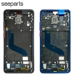 For Xiaomi Redmi K20 Pro Middle Frame Rear Bezel Plate Chassis Housing For Xiaomi Mi 9T Pro Back Frame Replacement Parts