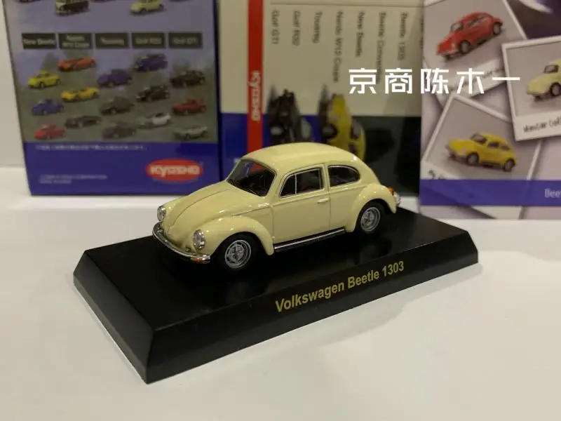 1:64 KYOSHO Volkswagen vw Beetle 1303 Collection die cast alloy trolley model ornaments gift