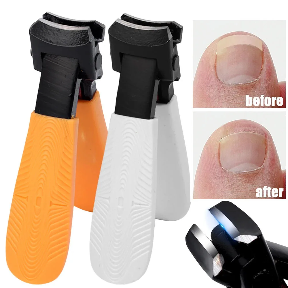 Aço inoxidável Nail Clippers para unhas grossas, ampla abertura, Sharp Edge, Anti-Splash, Nippers de qualidade, Manicure Tool