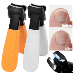 Aço inoxidável Nail Clippers para unhas grossas, ampla abertura, Sharp Edge, Anti-Splash, Nippers de qualidade, Manicure Tool