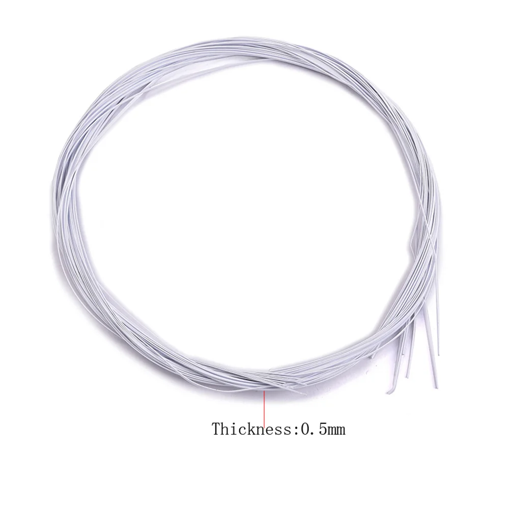 

10pcs Gj14 White Abs Binding For Acoustic Classical Guitar Parts Accessories Guitar Accessories Luthier Replacement