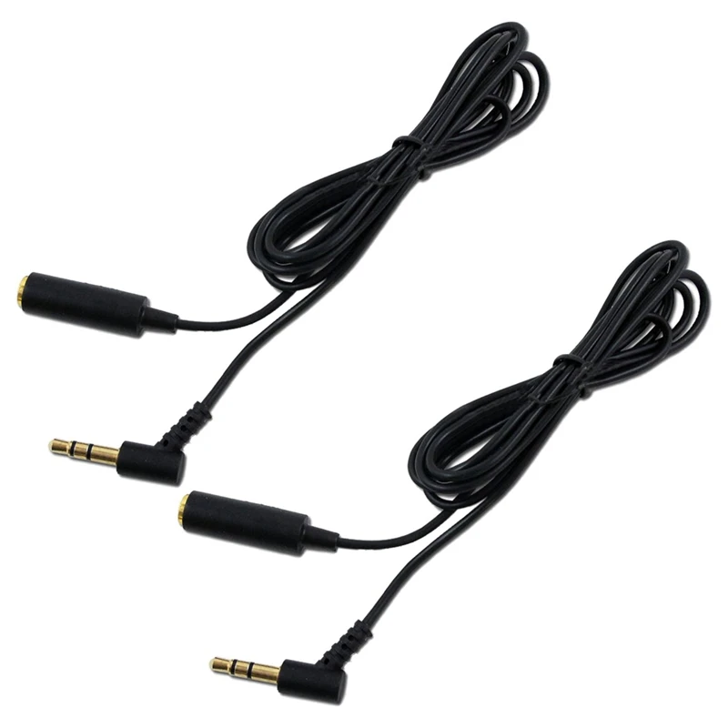 

2X New Replacement Audio Extension Cable 3.5Mm Cord For Bose ON EAR OE Headphones