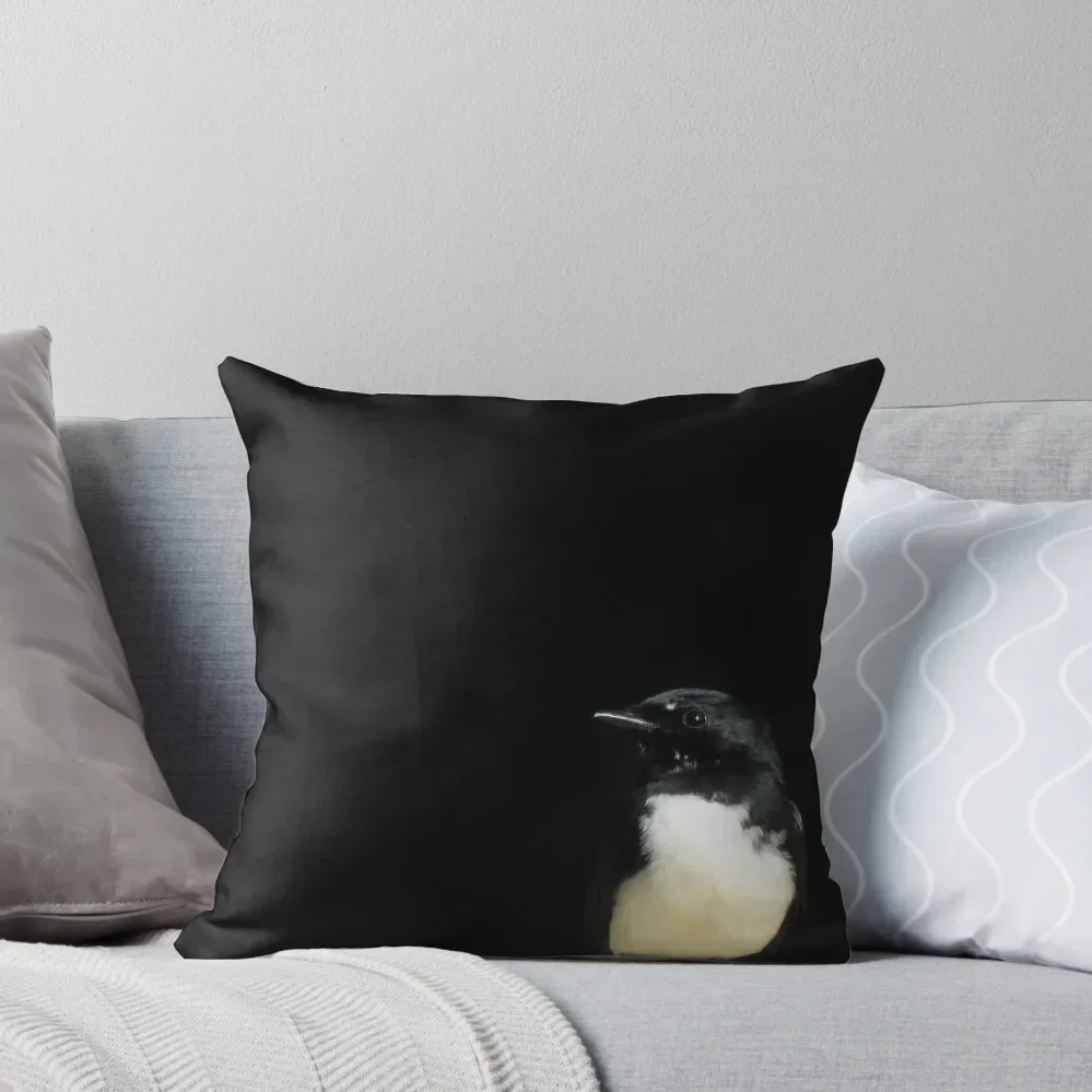 Willy Wagtail Throw Pillow Pillow Case Pillowcases Bed Cushions sleeping pillows pillow