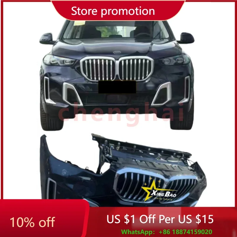 X5 G05 G18 original second-hand high-quality complete front bumper suitable for BMW X5 X6 G05 G06 car bumper