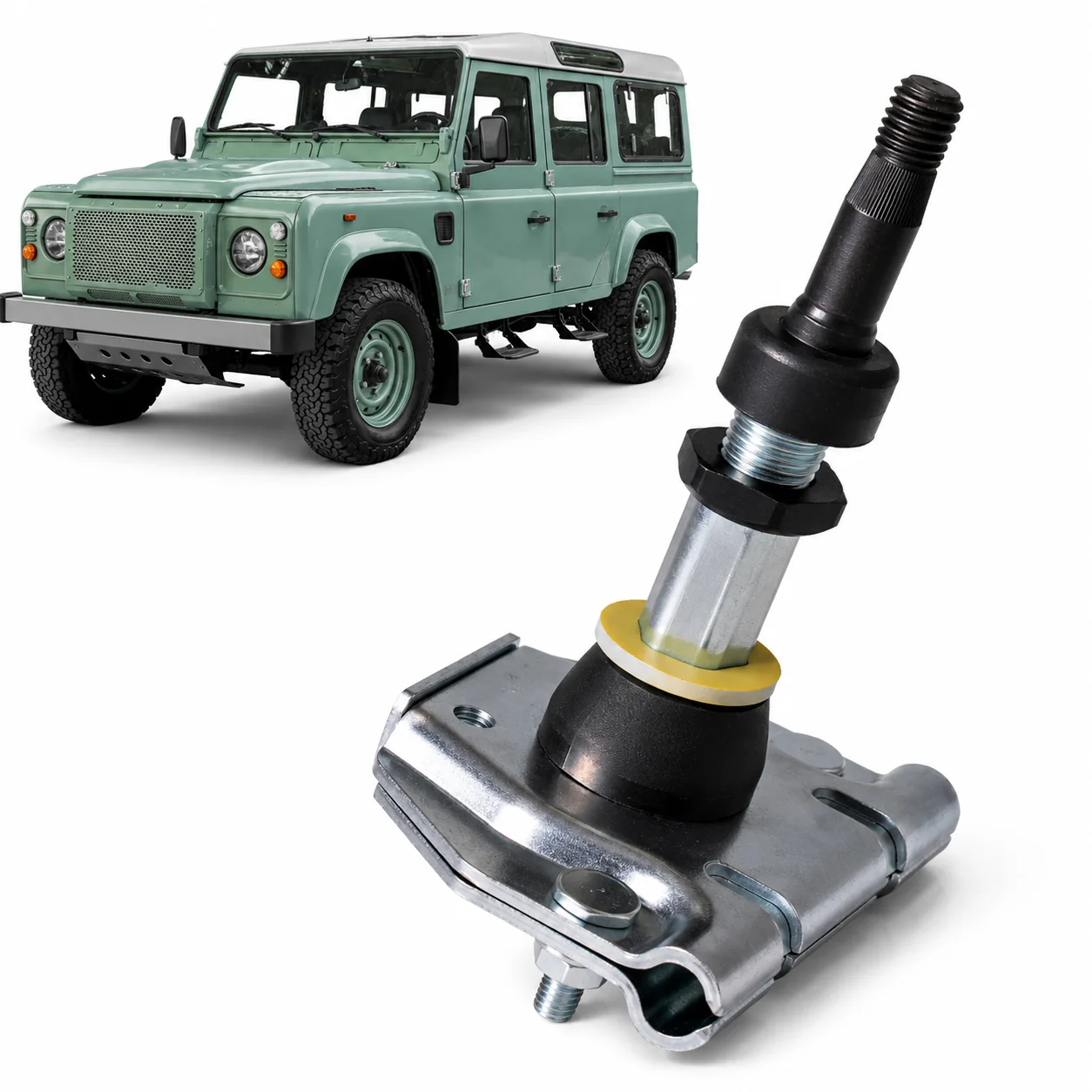 Front Wiper Wheel Box for Land Rover Defender 90 110 130 2002-2016 Car Windscreen Wiper Drive Spindle Assembly DKU500010