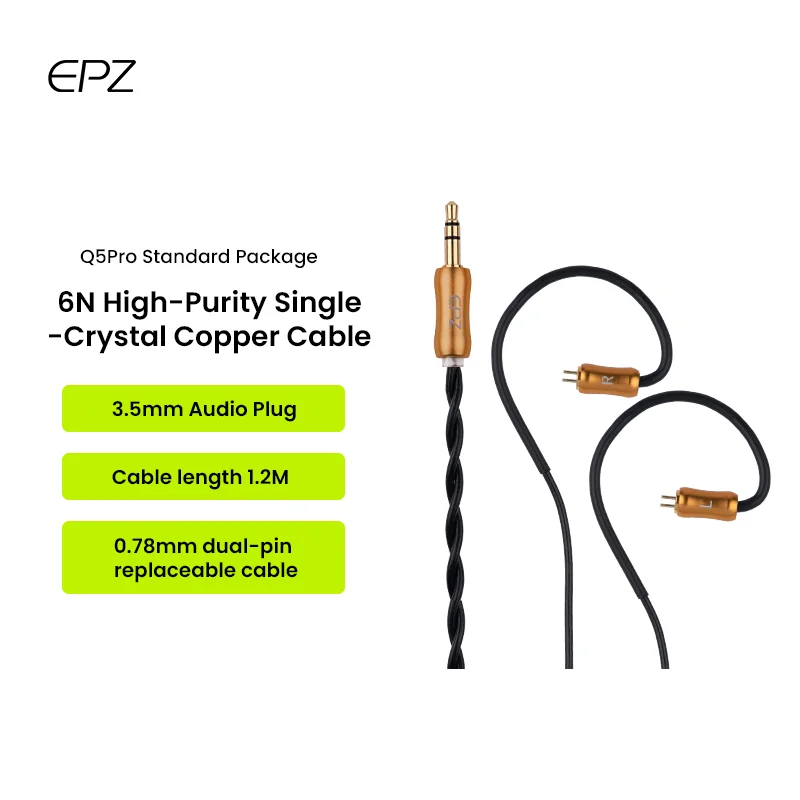 Kabel do słuchawek Bluetooth EPZ Standard Wiring Material G10/G20/G30/Q1 Pro z mikrofonem i sterowaniem, kabel Type-C — zdjęcie produktu 4