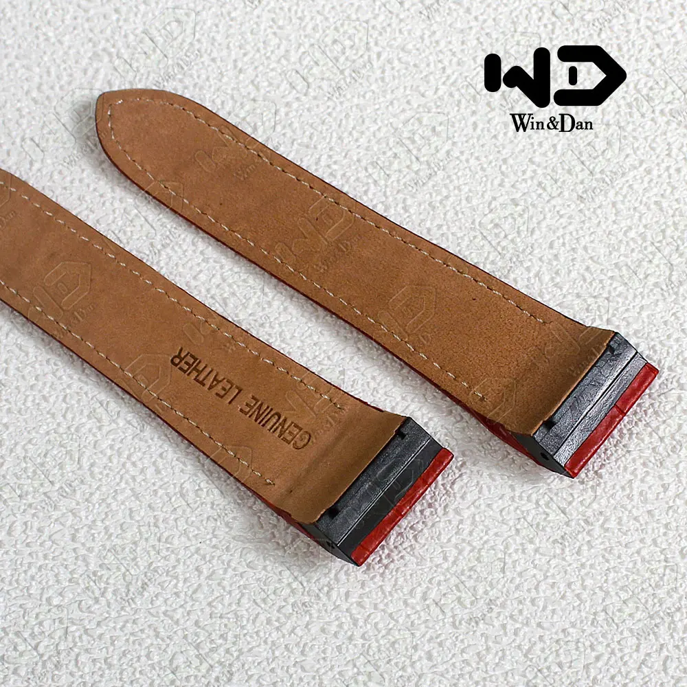 20mm 23mm 24.5mm Watch Band For Cartier Santos 100 Series Men Women Cowhide Straps High Qualitys Folding Buckle Watch Accessorie