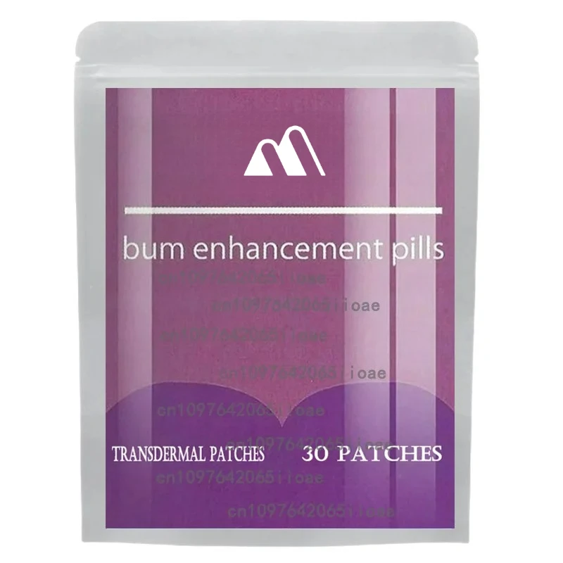 

30 Patches Bigger Bum Enlargement, Butt Enhancer Tablets, Tone, Firm, Uplift