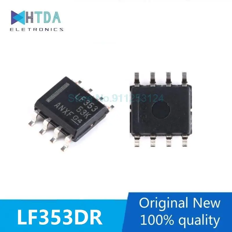 50pcs/lot LF353DR LF353 SOP8