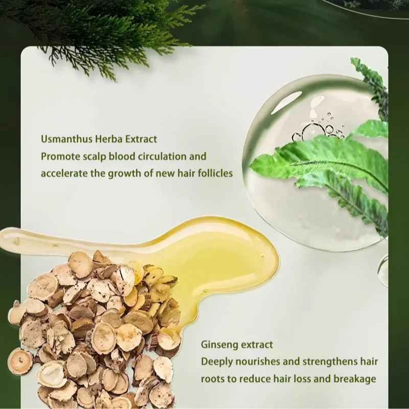 Orchidaceae Usman Grass Shampoo Handmade Soap Hair Nourishing Hair Oil Control Refreshing Fluffy Soothing Hair Follicles Soap image 4