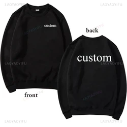 New 2025 Your OWN Design Brand Picture Custom Men Women DIY Hoodie Sweatshirts Hoody Clothing Multicolour Loose Fashion