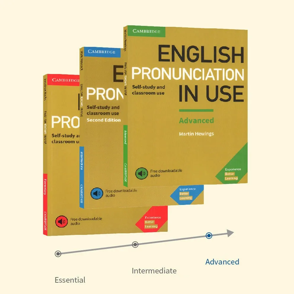 English Pronunciation in Use Cambridge English Books In Printed Version Self-Study And Classroom Tool Books Exercise Book