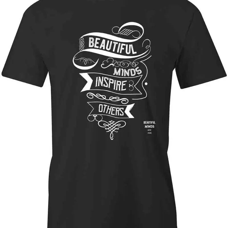 

Футболка BEAUTIFUL MINDS INSPIRE INTHS d хлопок S1BSA204