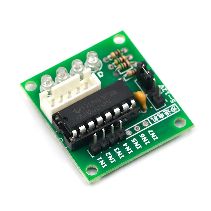 Módulo de prueba de placa de controlador de Motor paso a paso ULN2003 de alta potencia para Arduino AVR SMD
