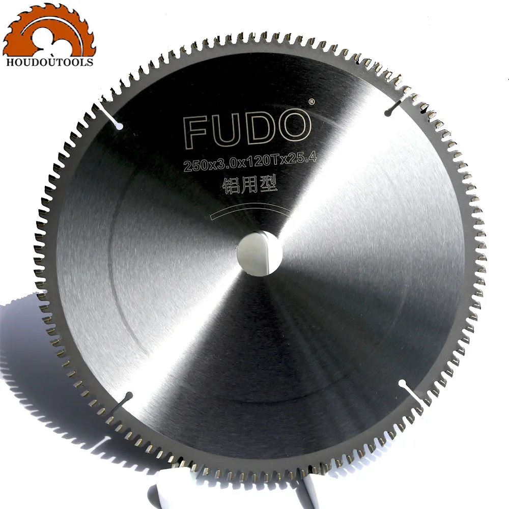 Ostrze tnące TCT Deco Quality TCG Teeth 230/250*25.4*100T/120T do cięcia metali NF, aluminium, miedzi - wyprzedaż. — zdjęcie 5