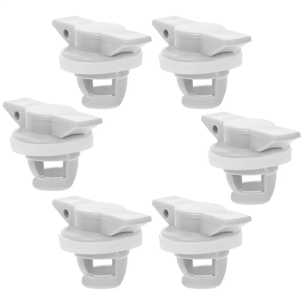 

6 Pcs Air Valve Cover Inflatable Boat Marine Universal PVC Kayak Valves Dinghy Anti Leakage Spiral Design