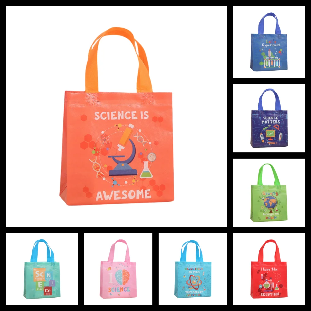 

Science Party,Birthday,Game,Candy,Biscuit,Goodie,School Bags for kids,Children's Day,Eco-friendly,Reusable,Non-woven Gift Bags