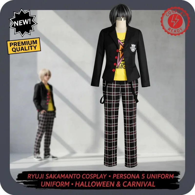 

✿YUANTO✿YUANTO Anime Sasuke Cosplay Costume Set Black Short Sleeve T-shirt Wig Adult Unisex Party Suit✿✿✿✿✿